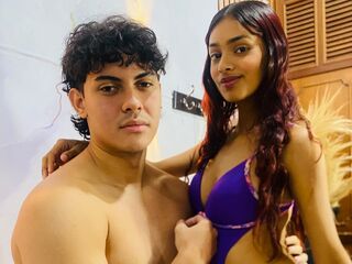 hot couple live sex cam SaloAndJhon