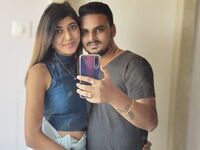 live couple sex webcam show SaniyaRohit