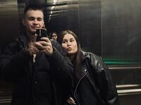 hot couple live sex webcam SatieBrenden